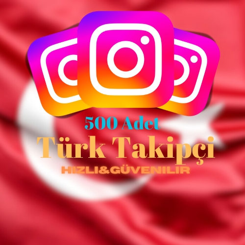  ⚡ 500 Türk Takipçi  ANLIK⚡